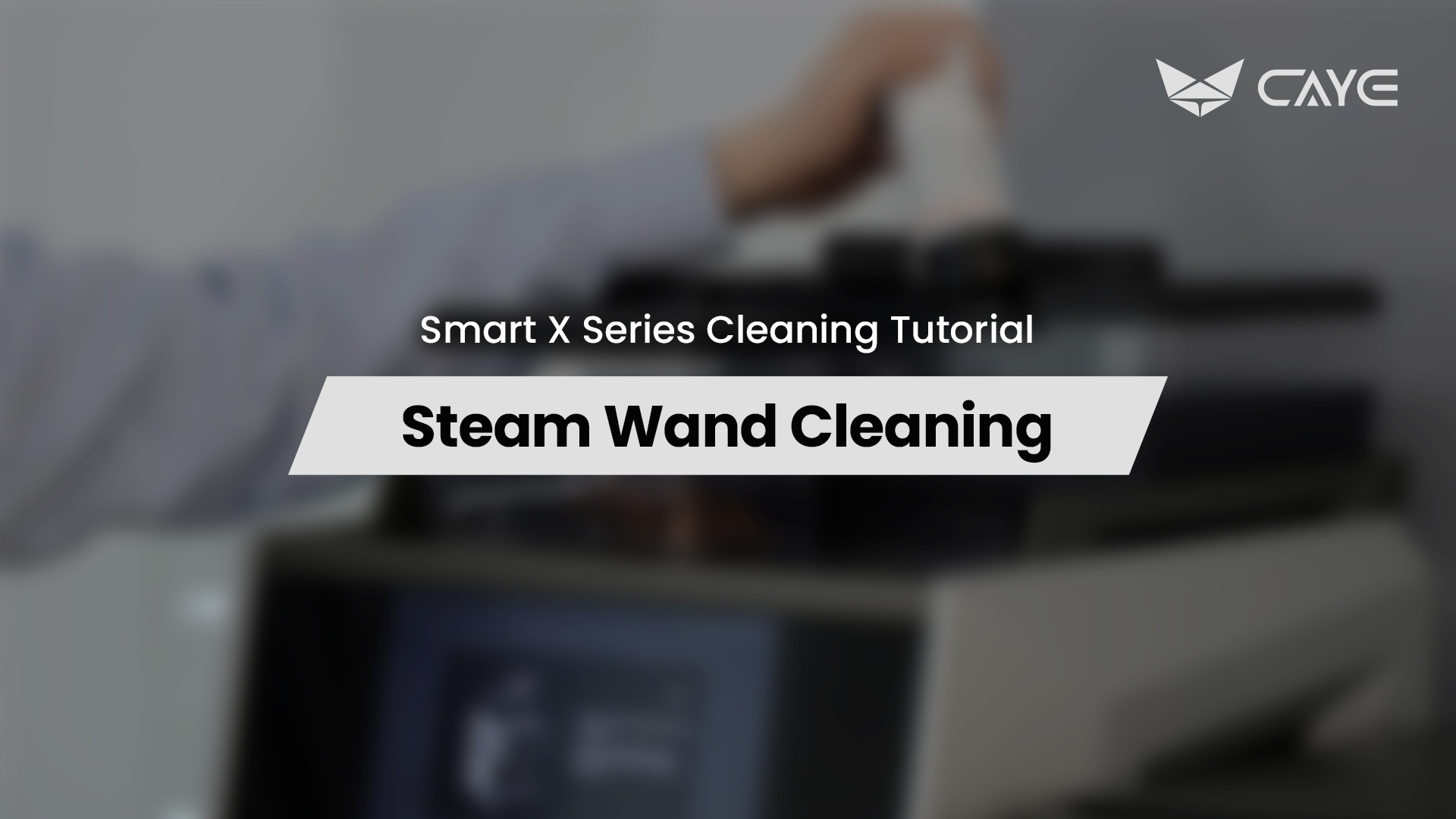 Steam Wand Cleaning